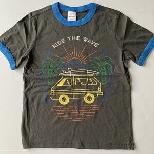 NEW Hanna Andersson Boys Cotton Short Sleeve Tee